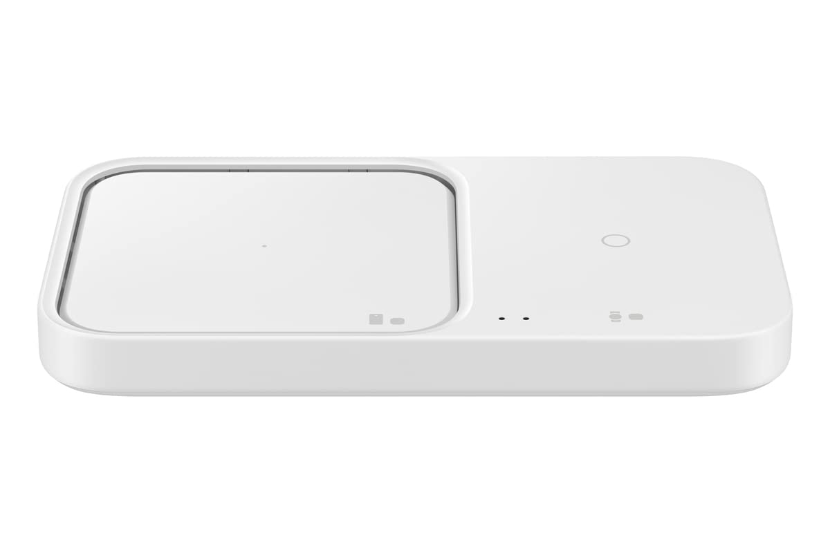 Foto 2 pulgar | Cargador Inalámbrico Samsung Duo De 15 W Con Cable Usb C 2022 Blanco - Venta Internacional.