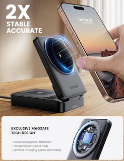 Foto 5 | Estación De Carga Lamicall 3 En 1 Para Apple Con Magsafe - Venta Internacional.