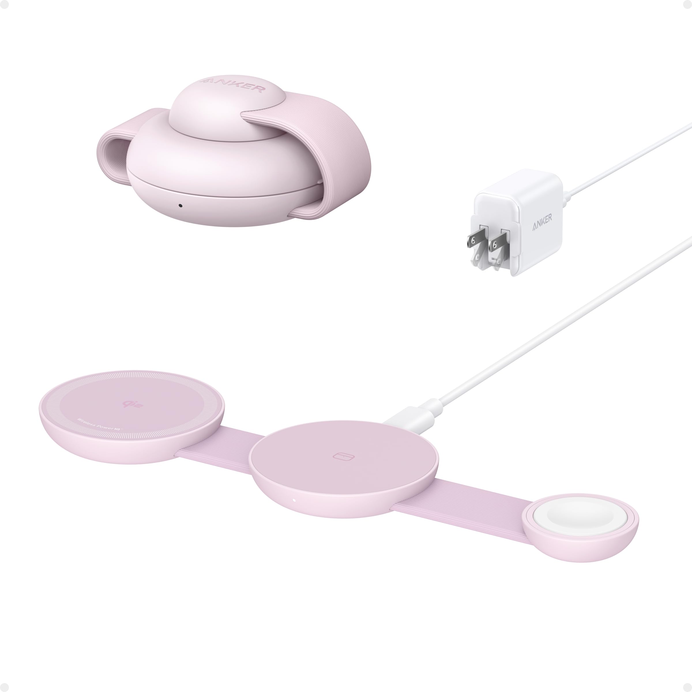 Foto 1 | Cargador Anker Maggo Ufo 3 en 1 Inalámbrico de 15 W para iPhone 16 - Venta Internacional
