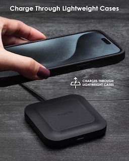 Foto 2 | Almohadilla De Carga Inalámbrica Mophie Universal De Carga Rápida De 15 W - Venta Internacional.