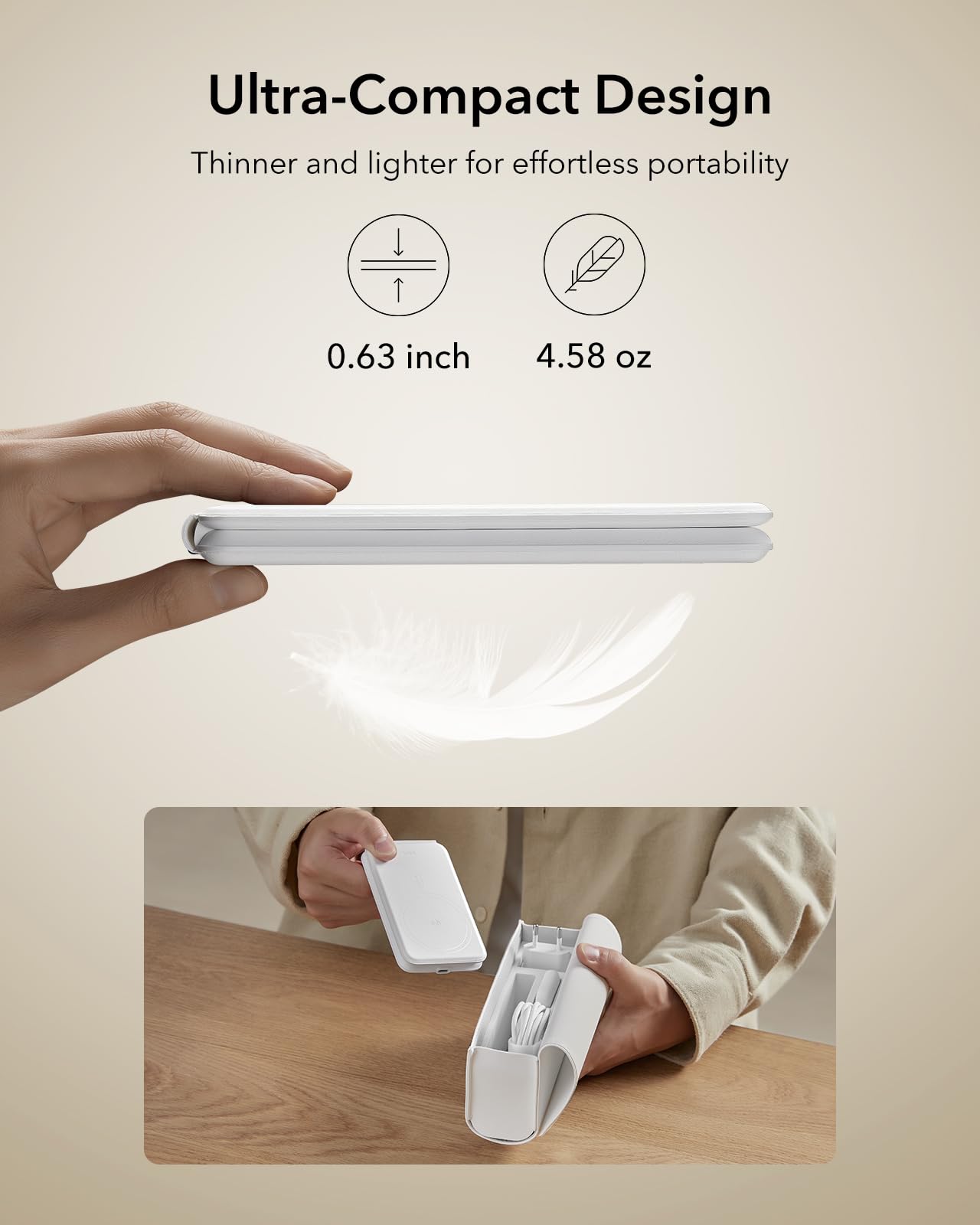 Foto 7 pulgar | Estación De Carga Esr Qi2 3 En 1 Para Apple Con Magsafe 15w - Venta Internacional.