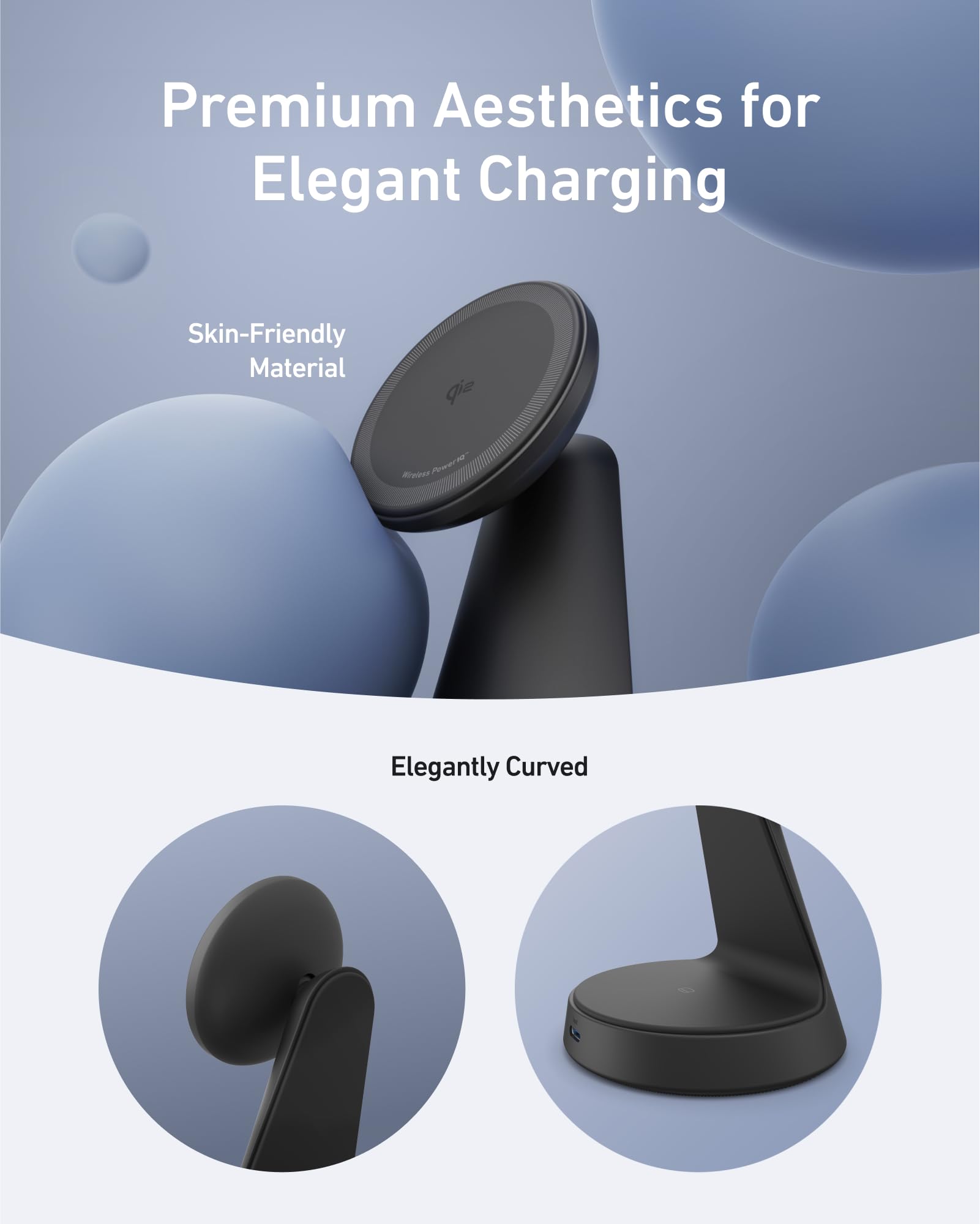 Foto 6 pulgar | Soporte de Carga 2 en 1 Anker Magsafe para iPhone 16 - Venta Internacional
