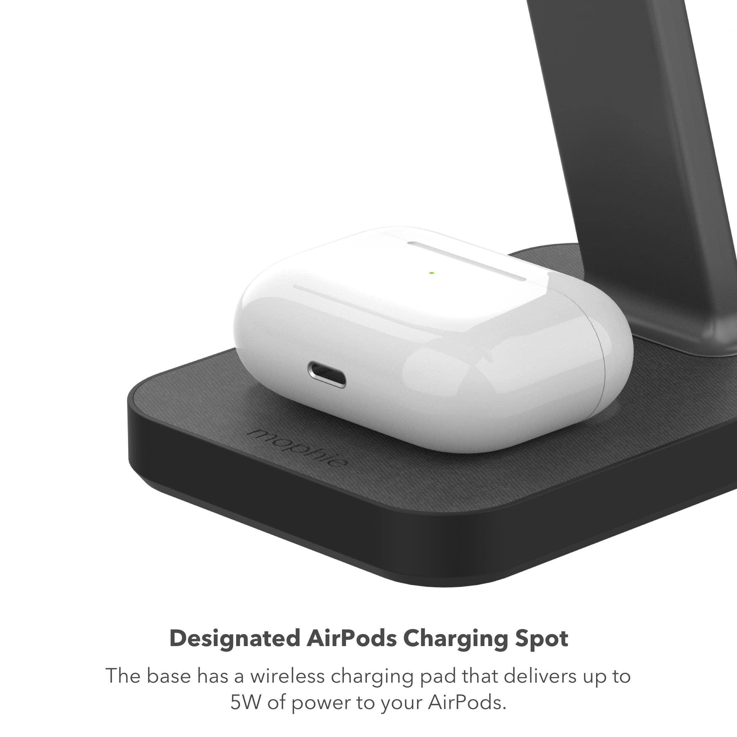 Foto 5 pulgar | Cargador Inalámbrico Stand & Pad Mophie Snap+ 2 En 1 Charge 15 W - Venta Internacional.