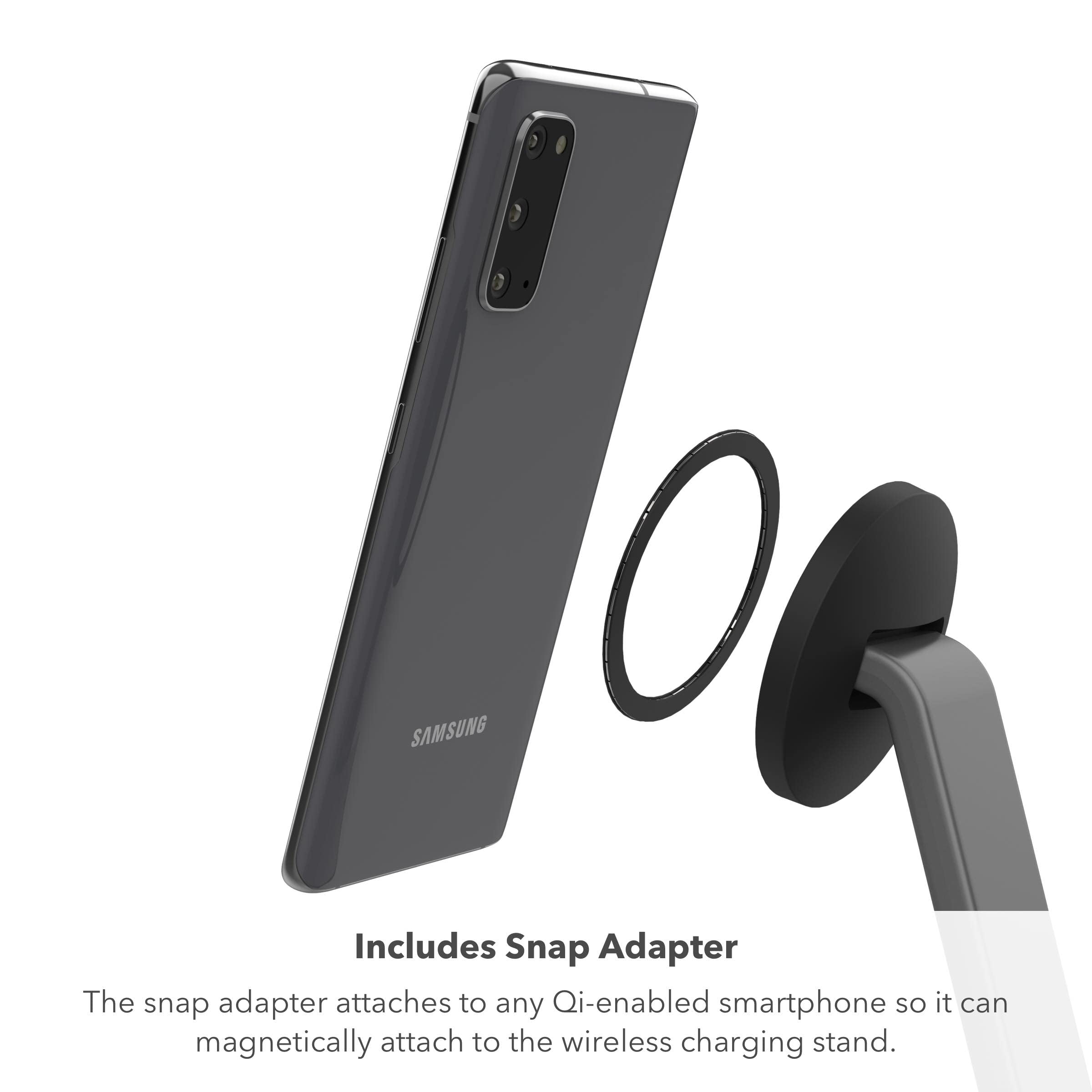 Foto 6 pulgar | Cargador Inalámbrico Stand & Pad Mophie Snap+ 2 En 1 Charge 15 W - Venta Internacional.