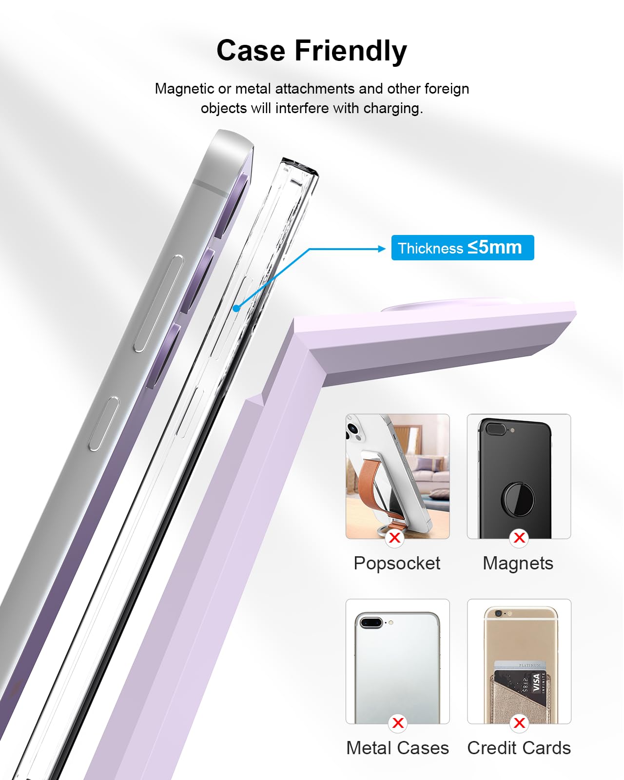 Foto 6 | Cargador Inalámbrico Nanami 3 en 1 para Samsung S24 / S23 Ultra / S22 / S21 - Venta Internacional