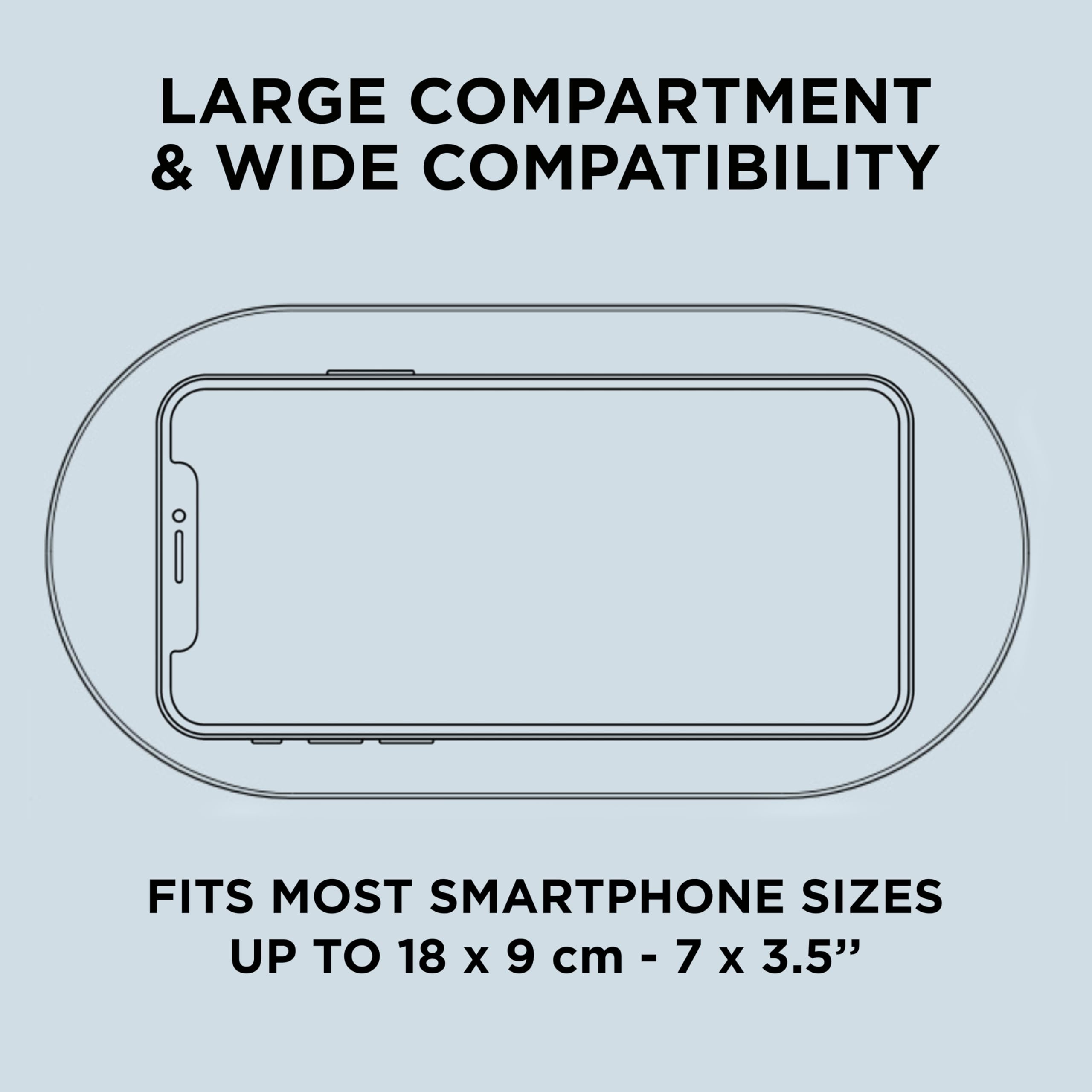 Foto 7 pulgar | Máquina Desinfectante Para Teléfonos Y Cargador Inalámbrico Lexon Oblio Box - Venta Internacional.
