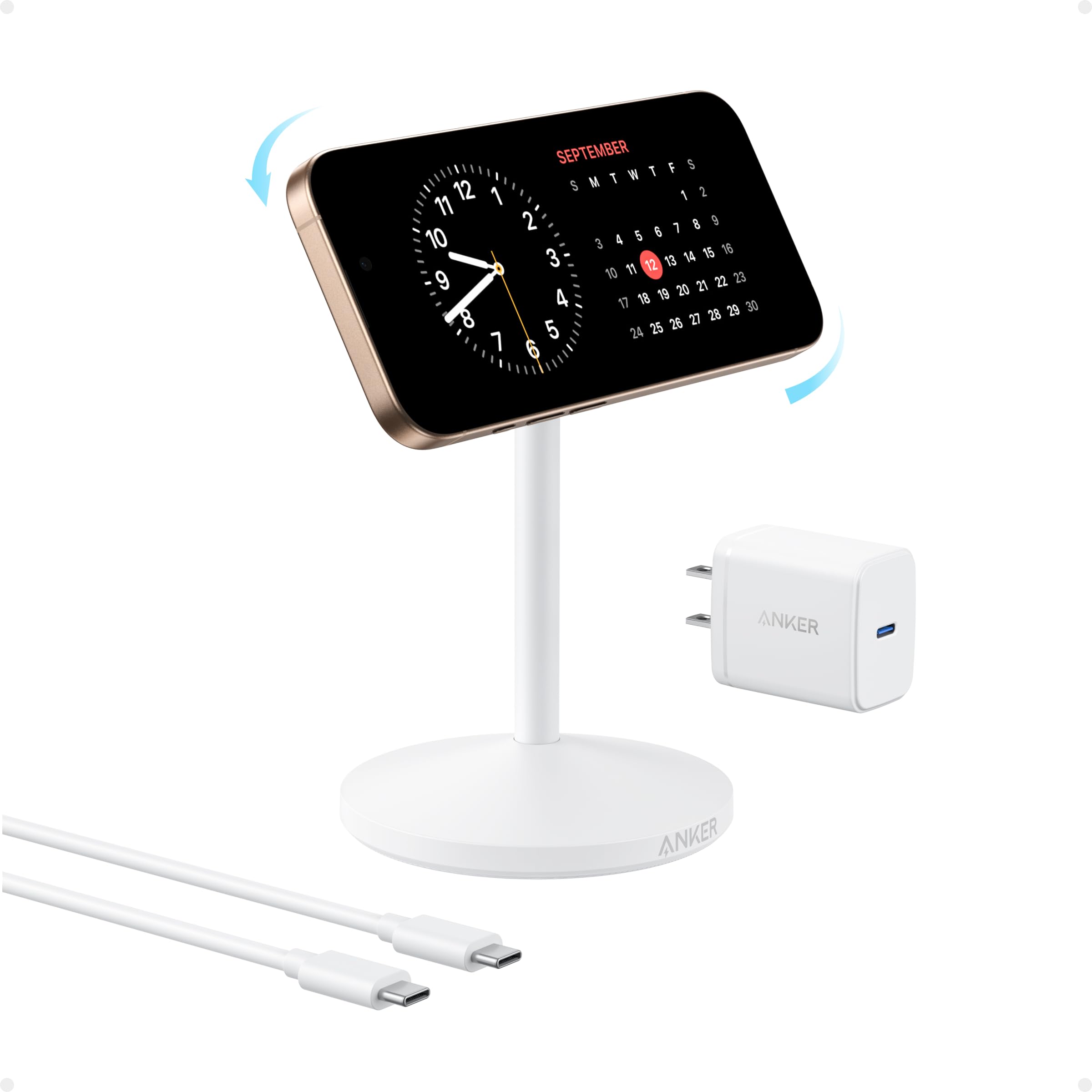 Foto 1 | Soporte de Cargador Inalámbrico Anker Maggo 15 W para Iphone 16 - Venta Internacional