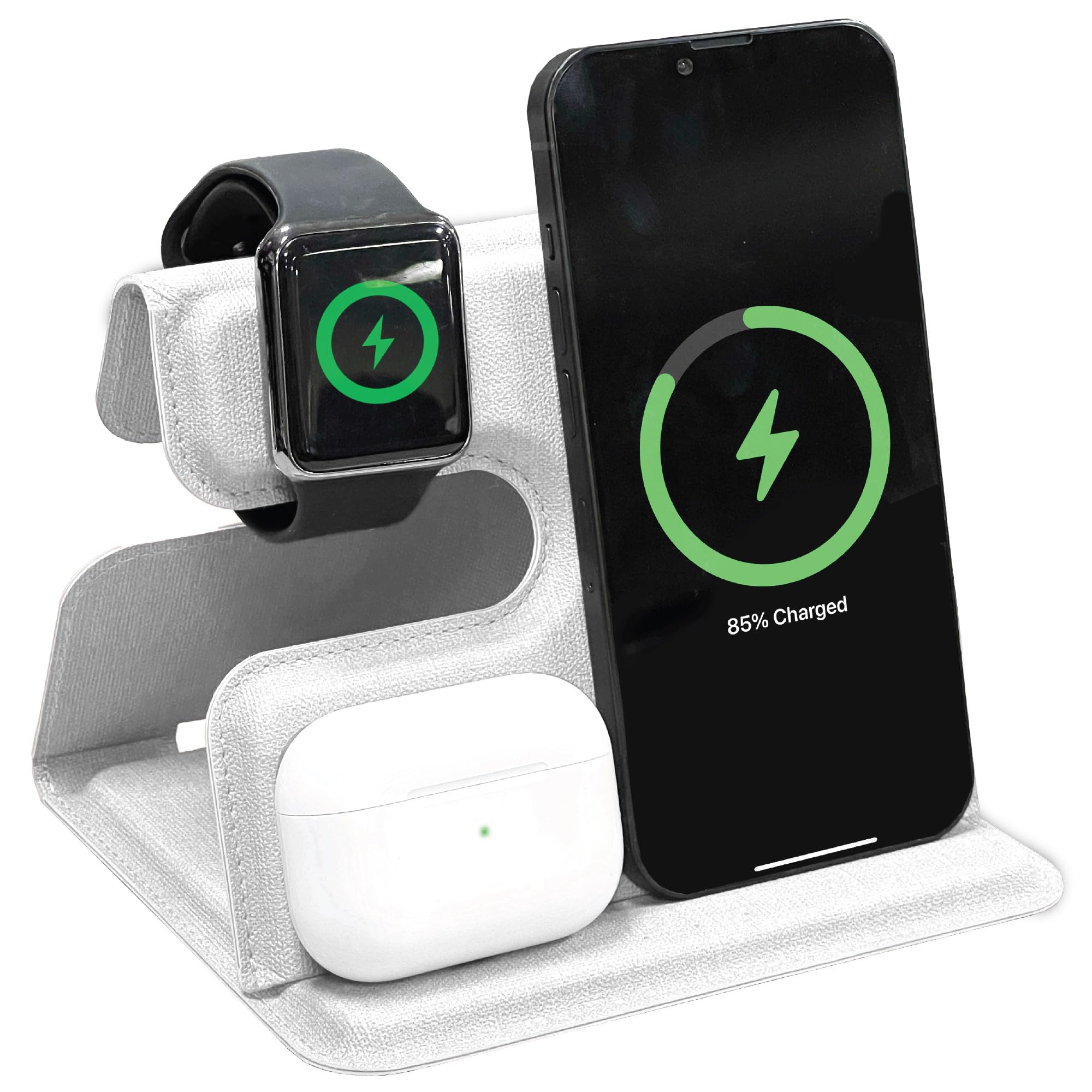 Foto 1 | Estación De Carga Black+decker 3 En 1 Para Dispositivos Apple - Venta Internacional.