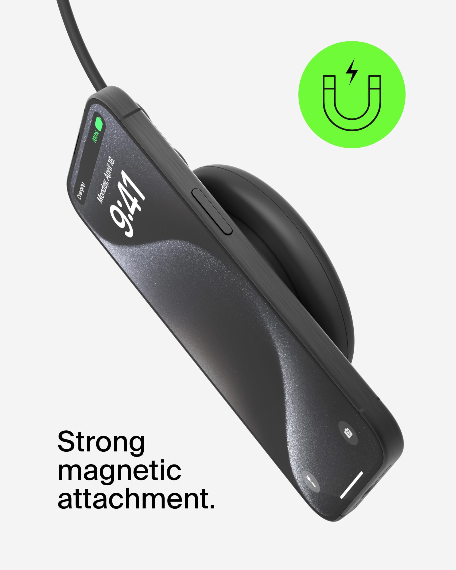 Foto 5 pulgar | Base De Carga Inalámbrica Belkin Magnetic 15w Para Iphone Negra - Venta Internacional.