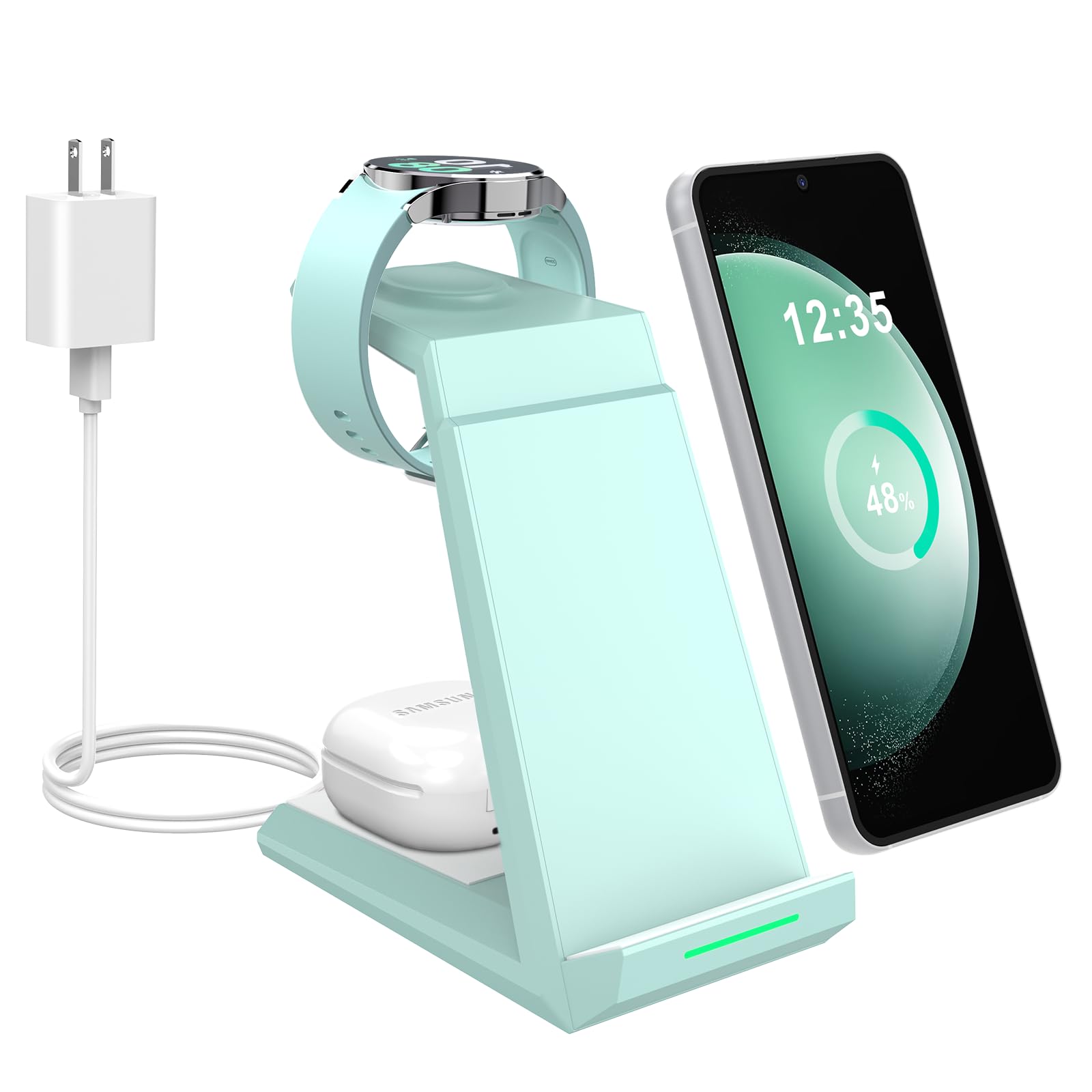 Cargador Inalámbrico Nanami 3 en 1 para Samsung S24/s23 Ultra - Venta Internacional $798