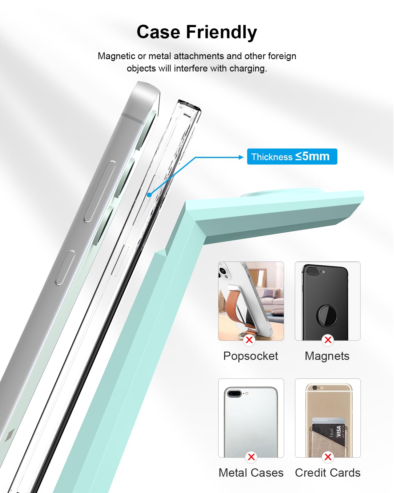 Foto 6 | Cargador Inalámbrico Nanami 3 en 1 para Samsung S24/s23 Ultra - Venta Internacional