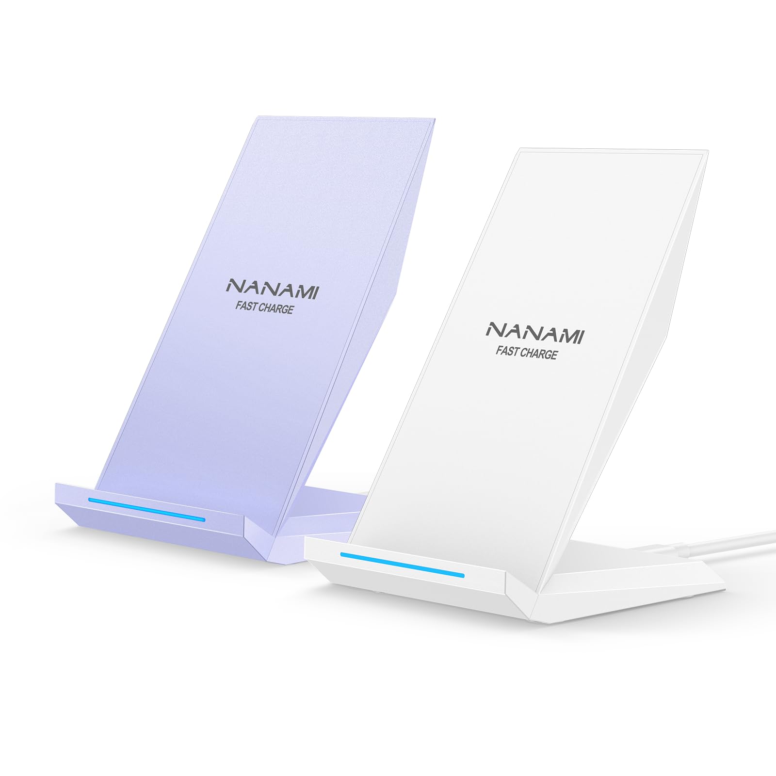 Cargador Inalámbrico Nanami Fast Qi Charging Stand 2 Piezas - Venta Internacional $1,262