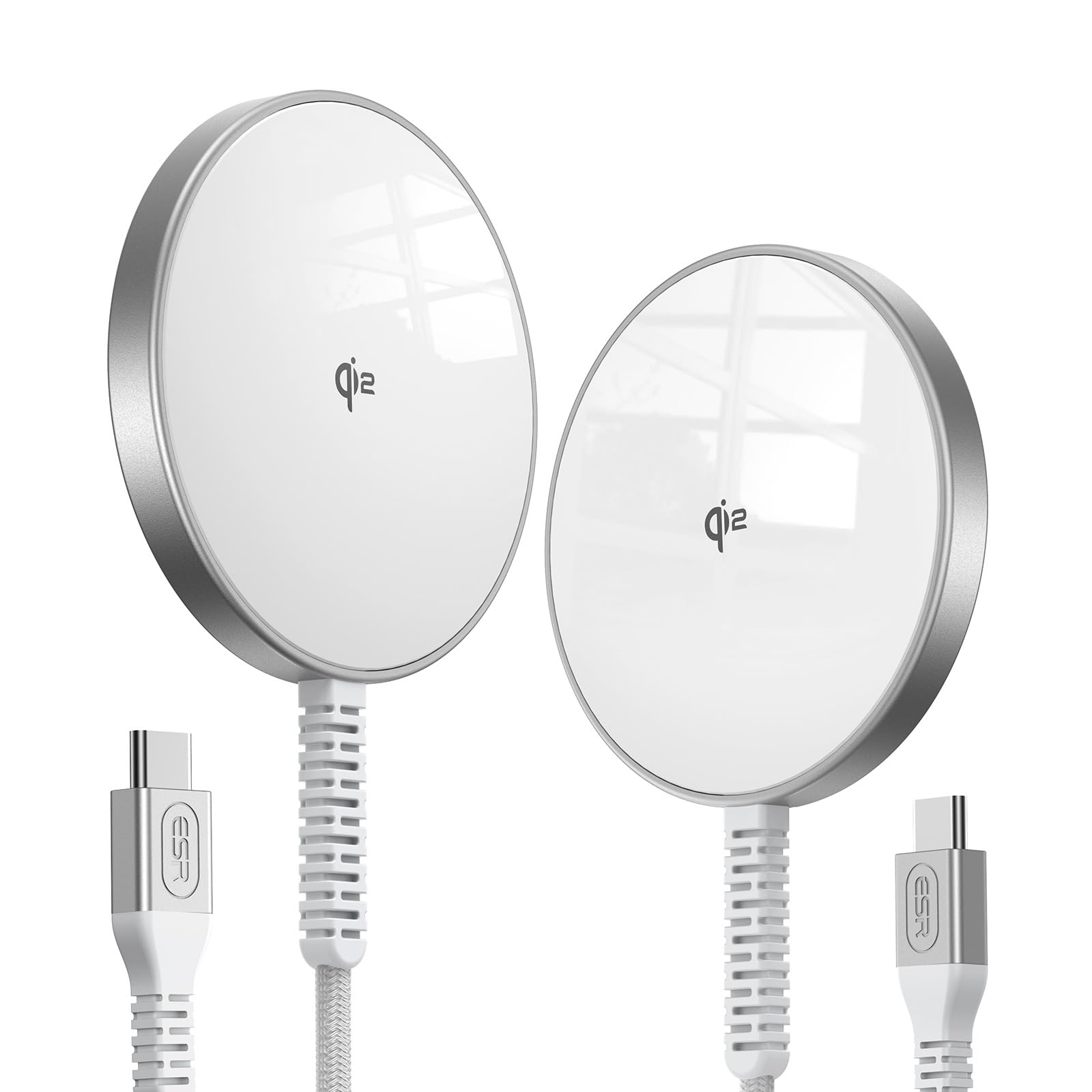 Foto 2 pulgar | Cargador Inalámbrico Esr Halolock Qi2 15w Magsafe Para Iphone - Venta Internacional.