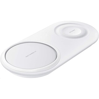 Foto 1 | Cargador Inalámbrico Samsung Duo Pad Fast Charge 2.0 Blanco - Venta Internacional.