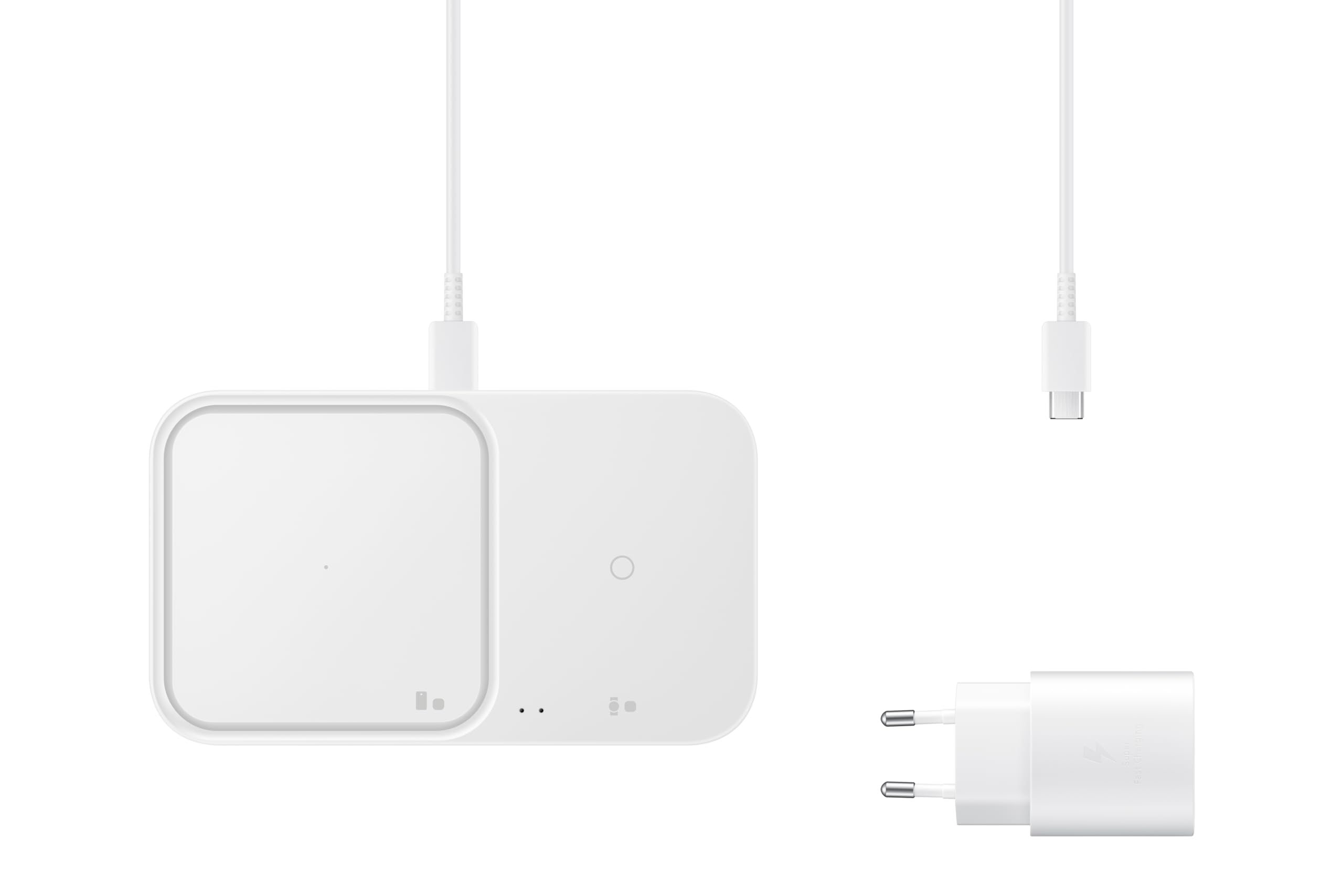 Foto 7 | Cargador Inalámbrico Samsung Duo 15w [2022] Con Adaptador De Viaje - Venta Internacional.