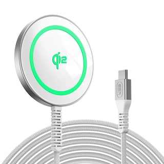 Foto 1 | Cargador Inalámbrico Esr Halolock Para Qi2 Magsafe 15w Silver - Venta Internacional.