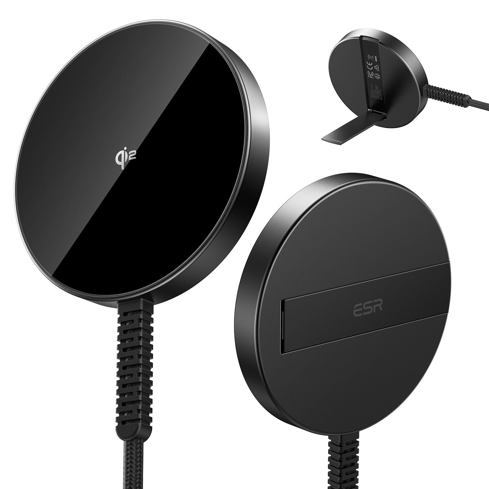 Foto 2 pulgar | Cargador Inalámbrico Esr Halolock Qi2 15w Para Iphone Y Airpods - Venta Internacional.