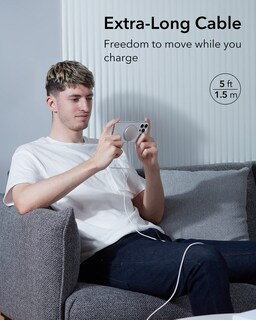 Foto 5 | Cargador Inalámbrico Esr Magsafe 15w Para Iphone 16 Pro Max Silver - Venta Internacional.