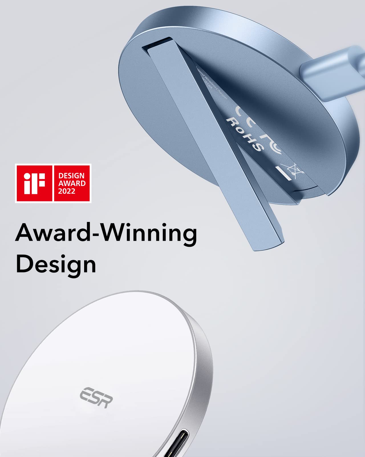 Foto 2 | Cargador Inalámbrico Esr Magsafe Para Iphone 16/15/14/13/12 Y Airpods - Venta Internacional.