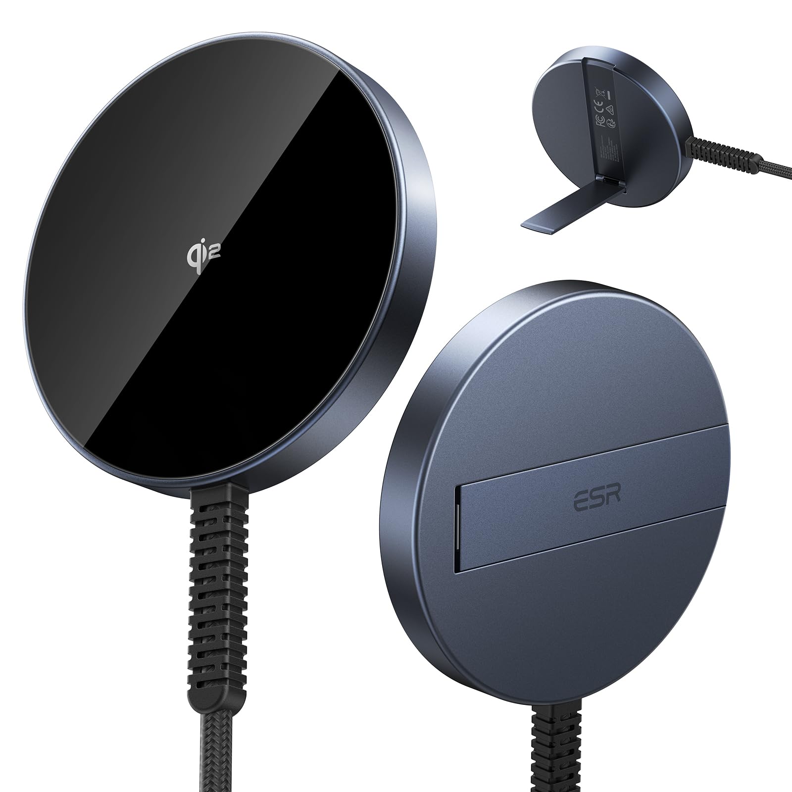 Foto 2 pulgar | Cargador Inalámbrico Esr Halolock Qi2 15w Para Iphone Y Airpods - Venta Internacional.