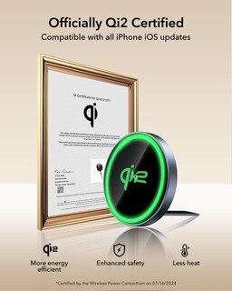 Foto 5 | Cargador Inalámbrico Esr Halolock Qi2 15w Para Iphone Y Airpods - Venta Internacional.