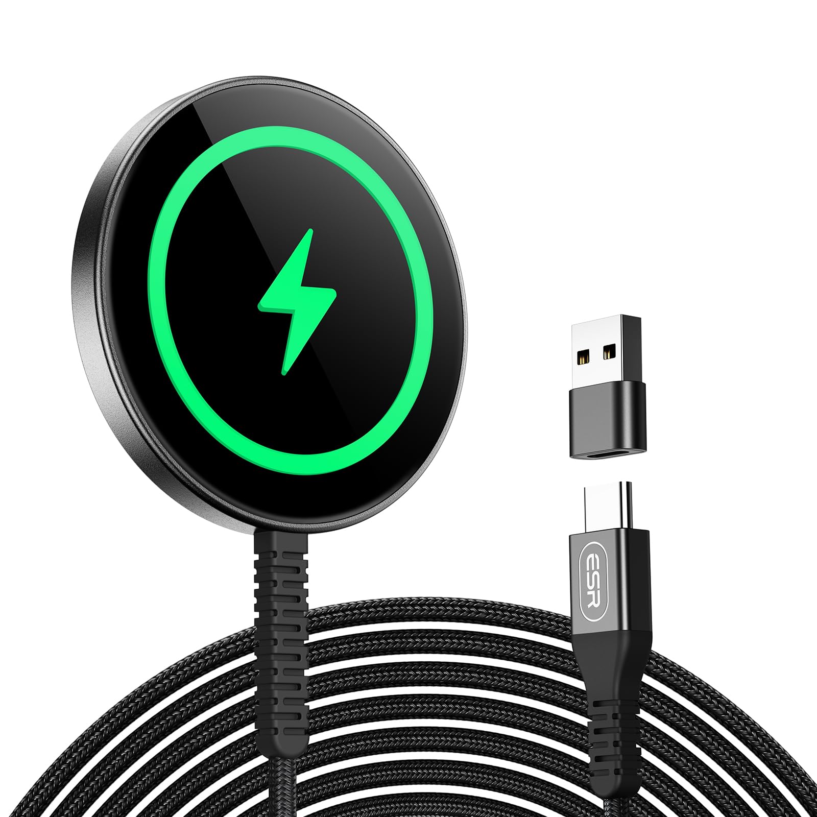 Foto 1 | Cargador Inalámbrico Esr Halolock Mini 15w Para Iphone Y Airpods - Venta Internacional.