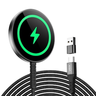 Foto 1 | Cargador Inalámbrico Esr Halolock Mini 15w Para Iphone Y Airpods - Venta Internacional.
