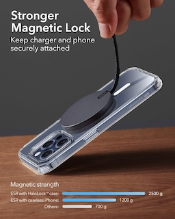 Foto 4 | Cargador Inalámbrico Esr Halolock Mini 15w Para Iphone Y Airpods - Venta Internacional.