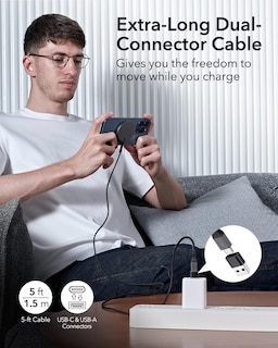 Foto 5 | Cargador Inalámbrico Esr Halolock Mini 15w Para Iphone Y Airpods - Venta Internacional.