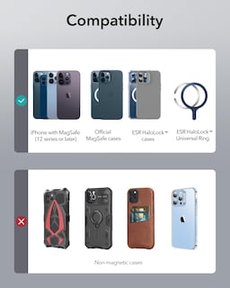 Foto 7 | Cargador Inalámbrico Esr Halolock Mini 15w Para Iphone Y Airpods - Venta Internacional.