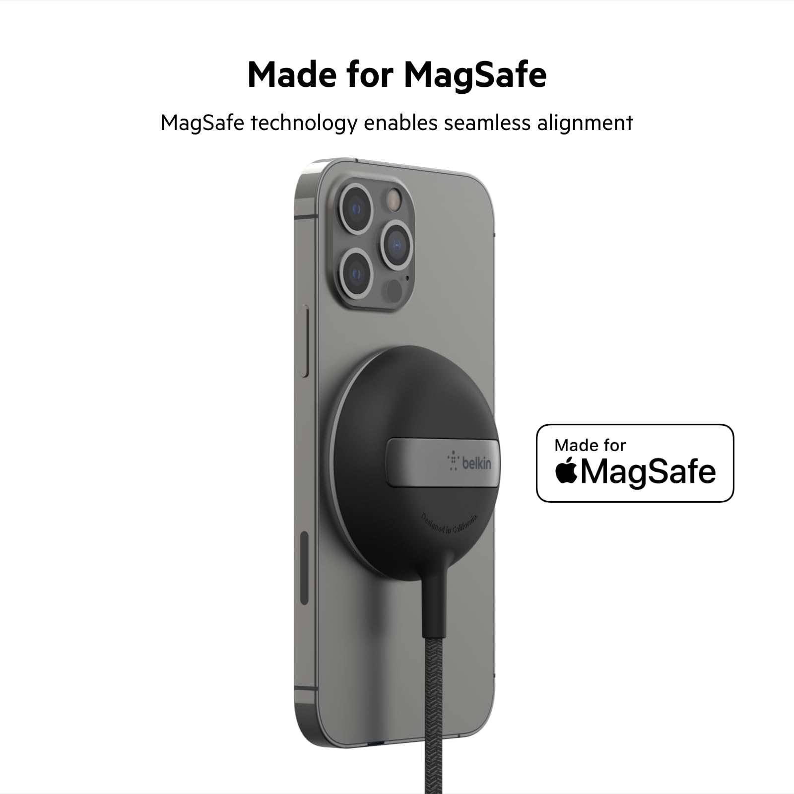 Foto 3 pulgar | Cargador Inalámbrico Belkin Magsafe De 15 W Para iPhone 14-Venta Internacional