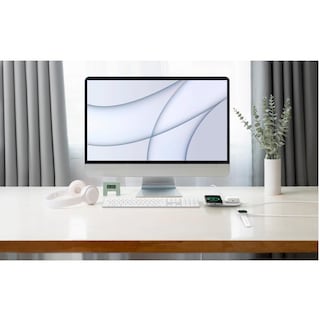 Foto 3 | Cargador Inalambrico Magnetico Belkin 2 En 1 Qi2 Blanco