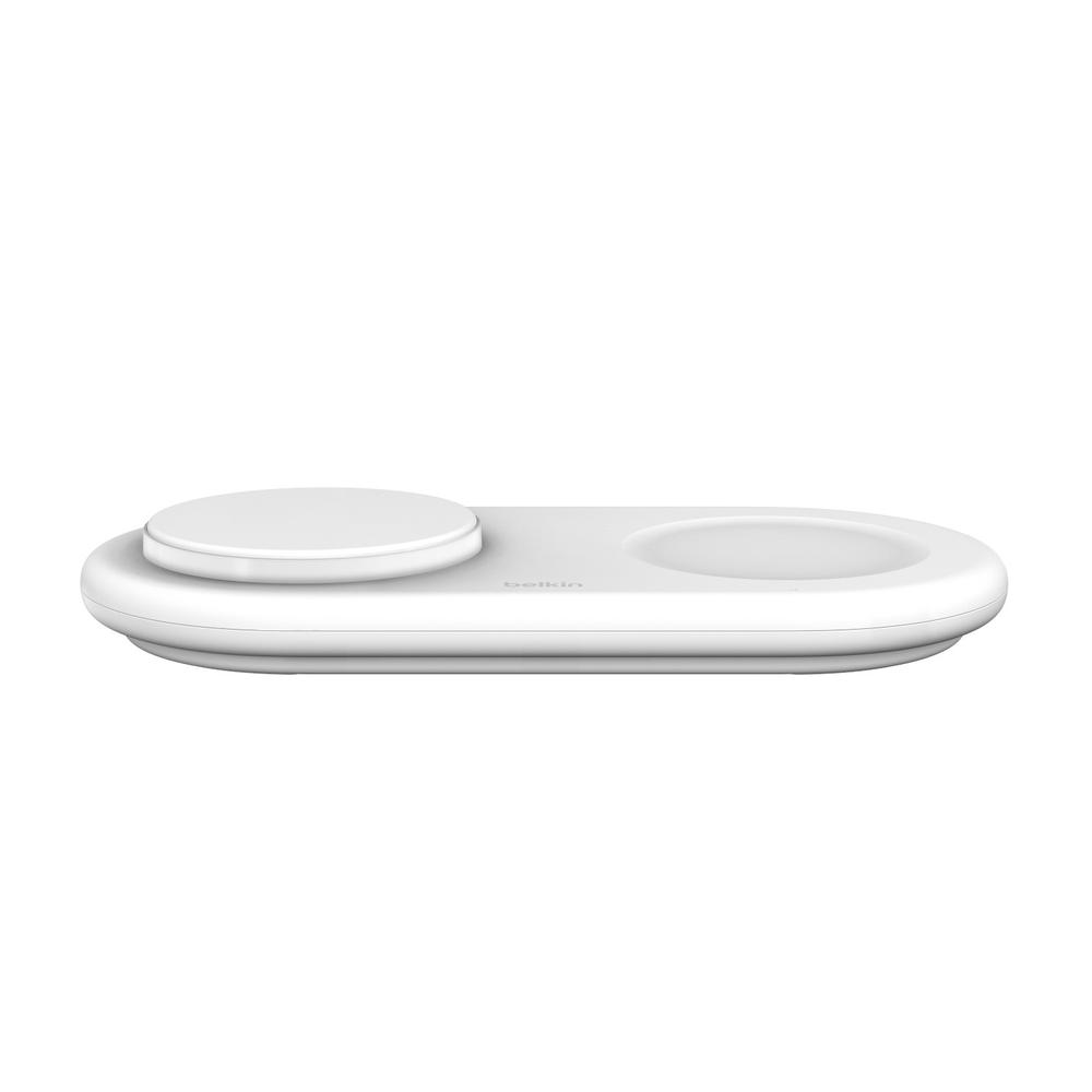 Foto 6 pulgar | Cargador Inalambrico Magnetico Belkin 2 En 1 Qi2 Blanco