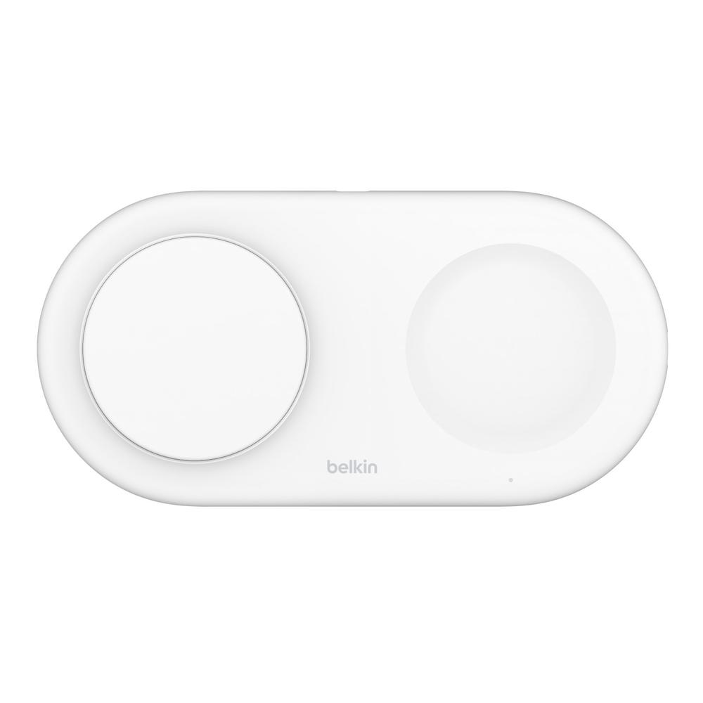 Foto 6 | Cargador Inalambrico Magnetico Belkin 2 En 1 Qi2 Blanco