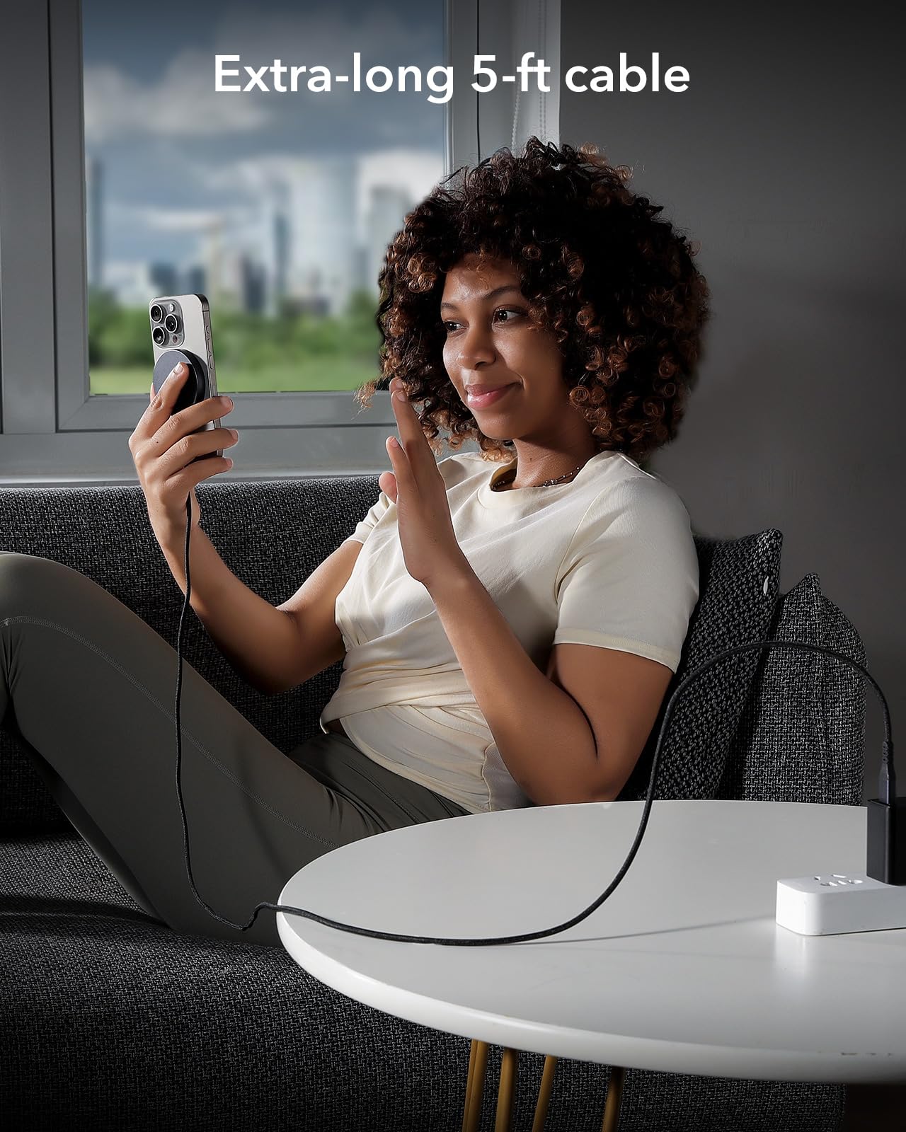 Foto 5 | Cargador Inalámbrico Esr Halolock 15w Para Iphone, Airpods, Galaxy - Venta Internacional.