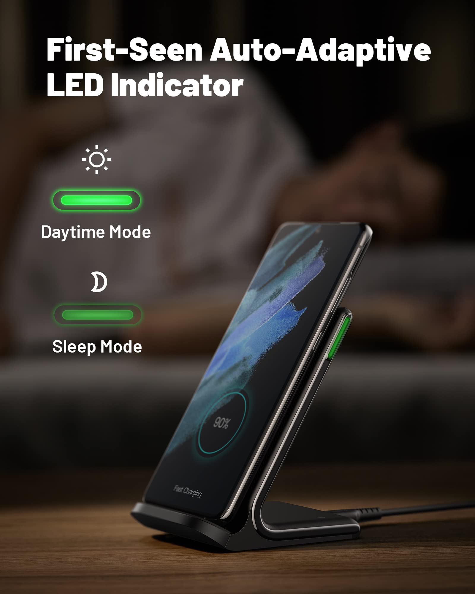 Foto 5 pulgar | [paquete De 2] Cargador Inalámbrico Iniu De 15 W Con Certificación Qi Para Iphone Y Samsung - Venta Internacional.