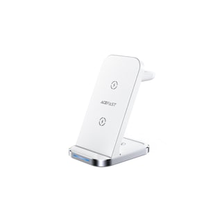 Foto 1 | Cargador Inalámbrico Acefast E15 3 En 1 Blanco 15w/7.5w/10w - Venta Internacional.