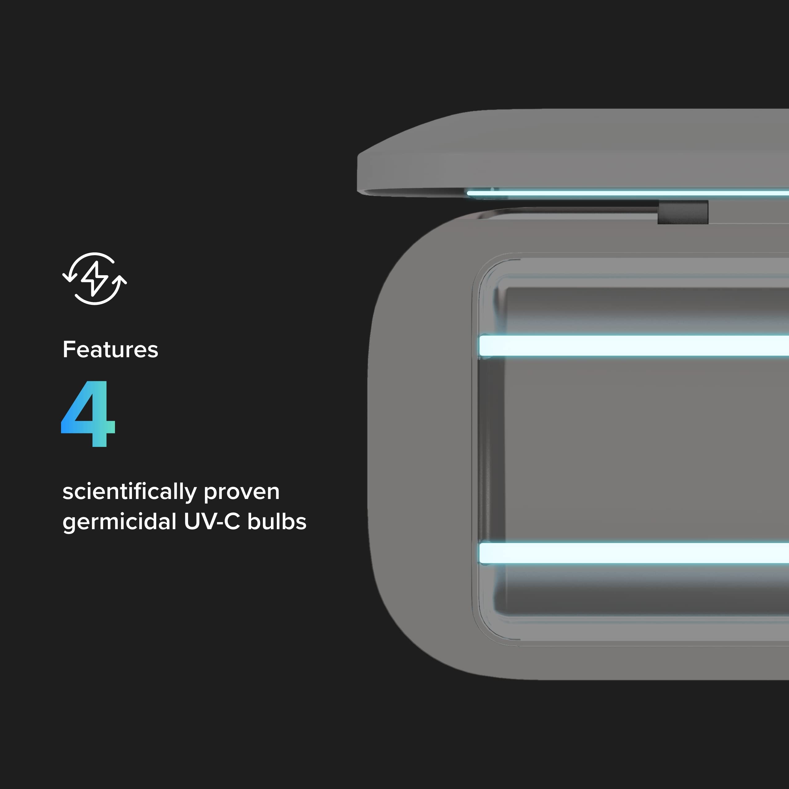 Foto 7 | Cargador Desinfectante Uv para Teléfonos Phonesoap Pro White - Venta Internacional