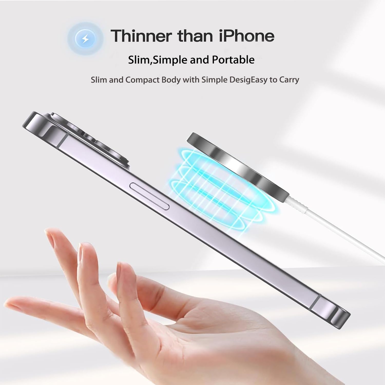 Foto 6 pulgar | Cargador Inalámbrico Magnético Articona Para Iphone 16 Pro Max - Venta Internacional.