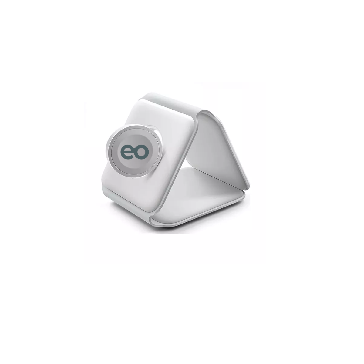 Argador Inalámbrico 3 En 1 Carga Rápida Para Iphone Samsung Eo Safe Imports Esi-11757-1 Blanco