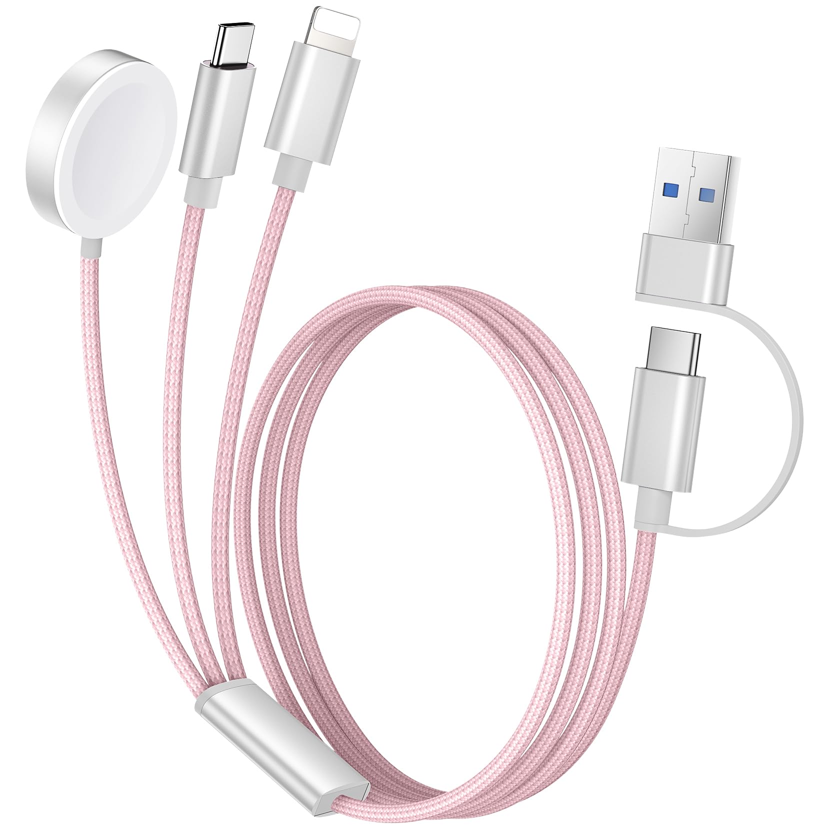 Foto 2 pulgar | Cargador Temdan Para Apple Watch Con Cable Usb C 3 En 2 Para Iphone 16 - Venta Internacional.