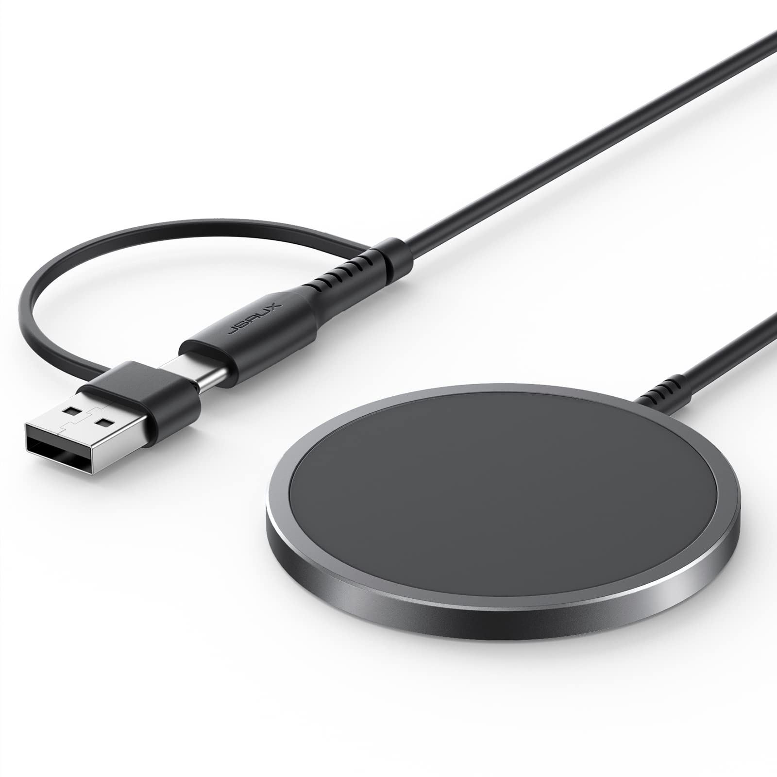 Foto 1 | Cargador Inalámbrico Magnético Jsaux Compatible Con Iphone - Venta Internacional.