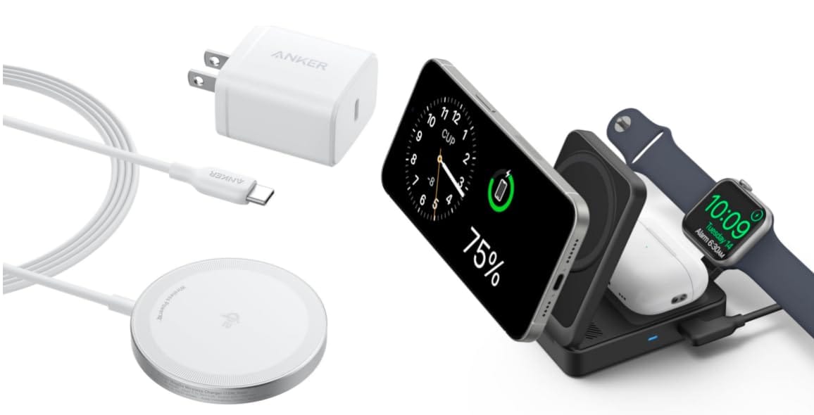 Estación De Carga Anker Maggo 3 En 1 Qi2 15w Magsafe Para Iphone - Venta Internacional. $3,586