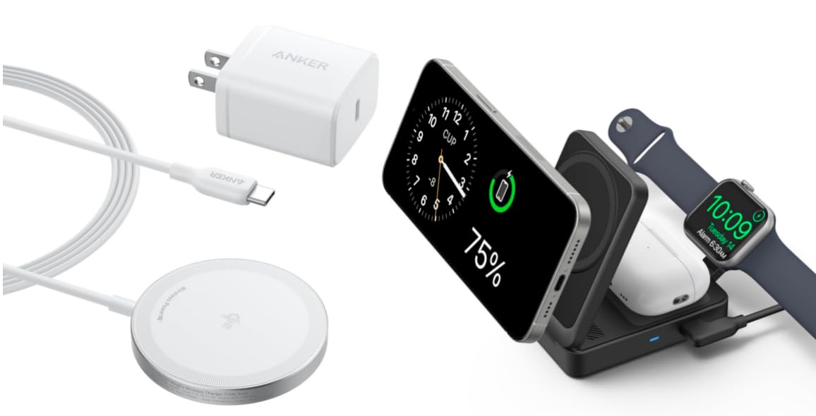 Foto 2 pulgar | Estación De Carga Anker Maggo 3 En 1 Qi2 15w Magsafe Para Iphone - Venta Internacional.