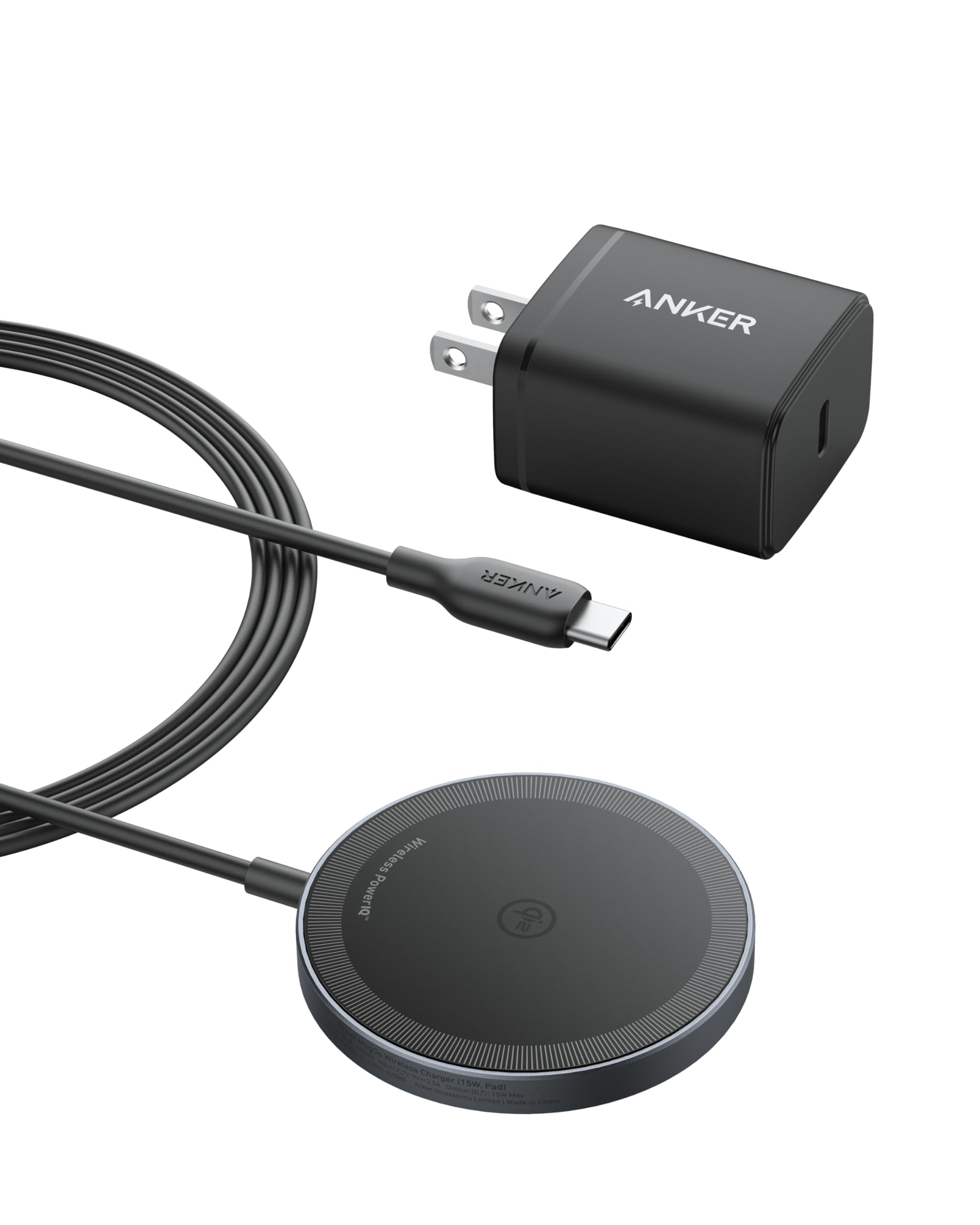 Foto 7 pulgar | Cargador 3 En 1 Anker Maggo Ufo Magsafe Compatible Con 15 W - Venta Internacional.