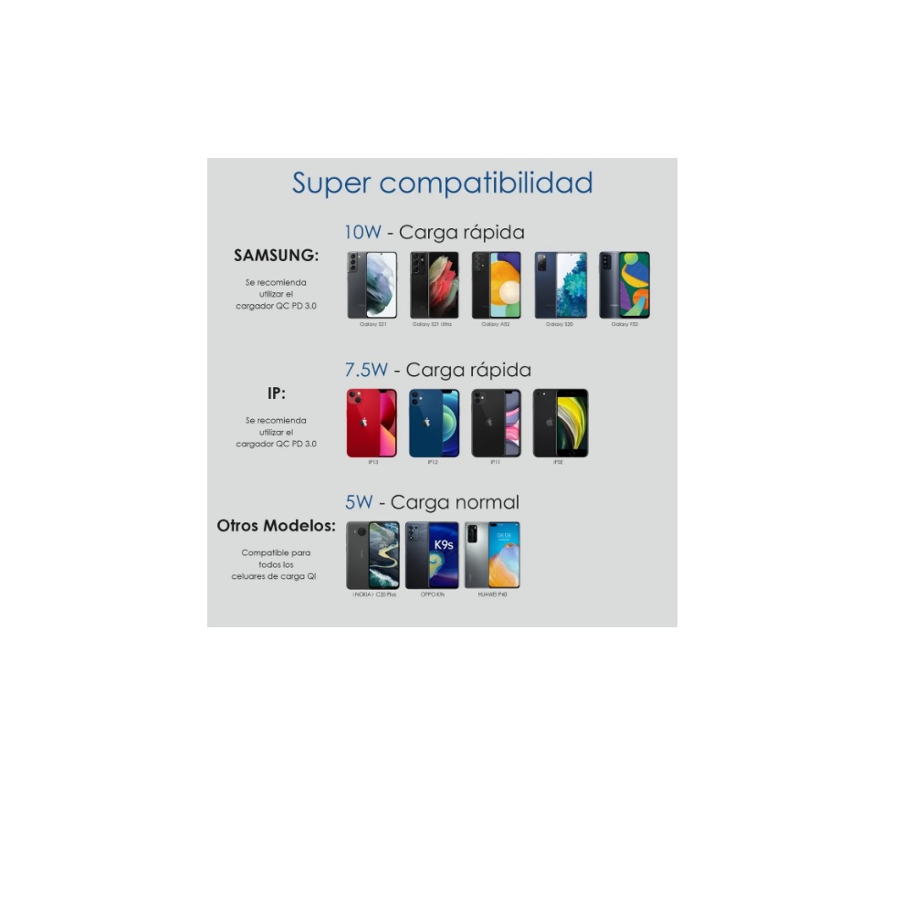 Foto 3 | Cargador Vertical Prodotty 10 W