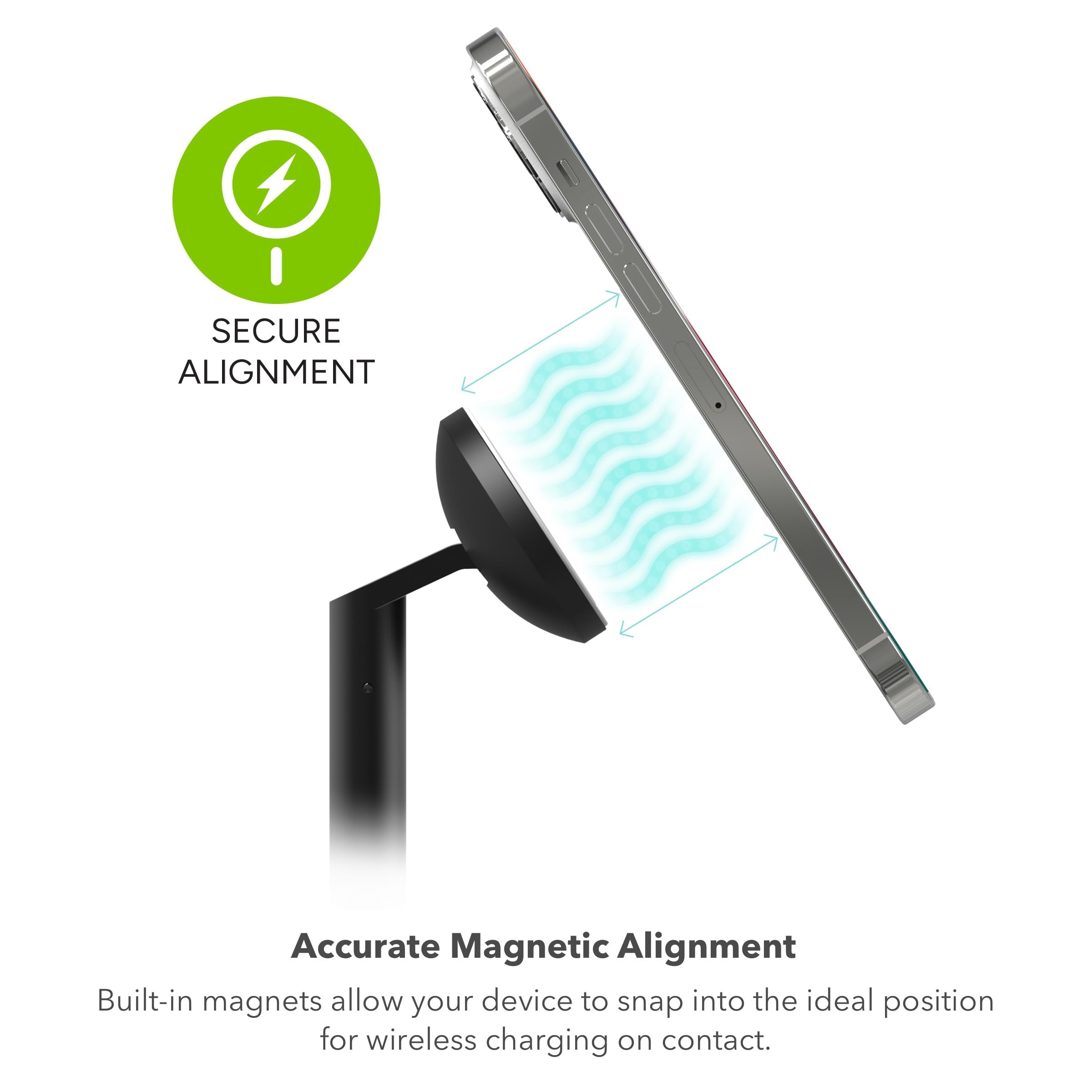 Foto 7 pulgar | Soporte De Carga Mophie Magsafe 3 En 1 Para Iphone Y Apple Watch - Venta Internacional.