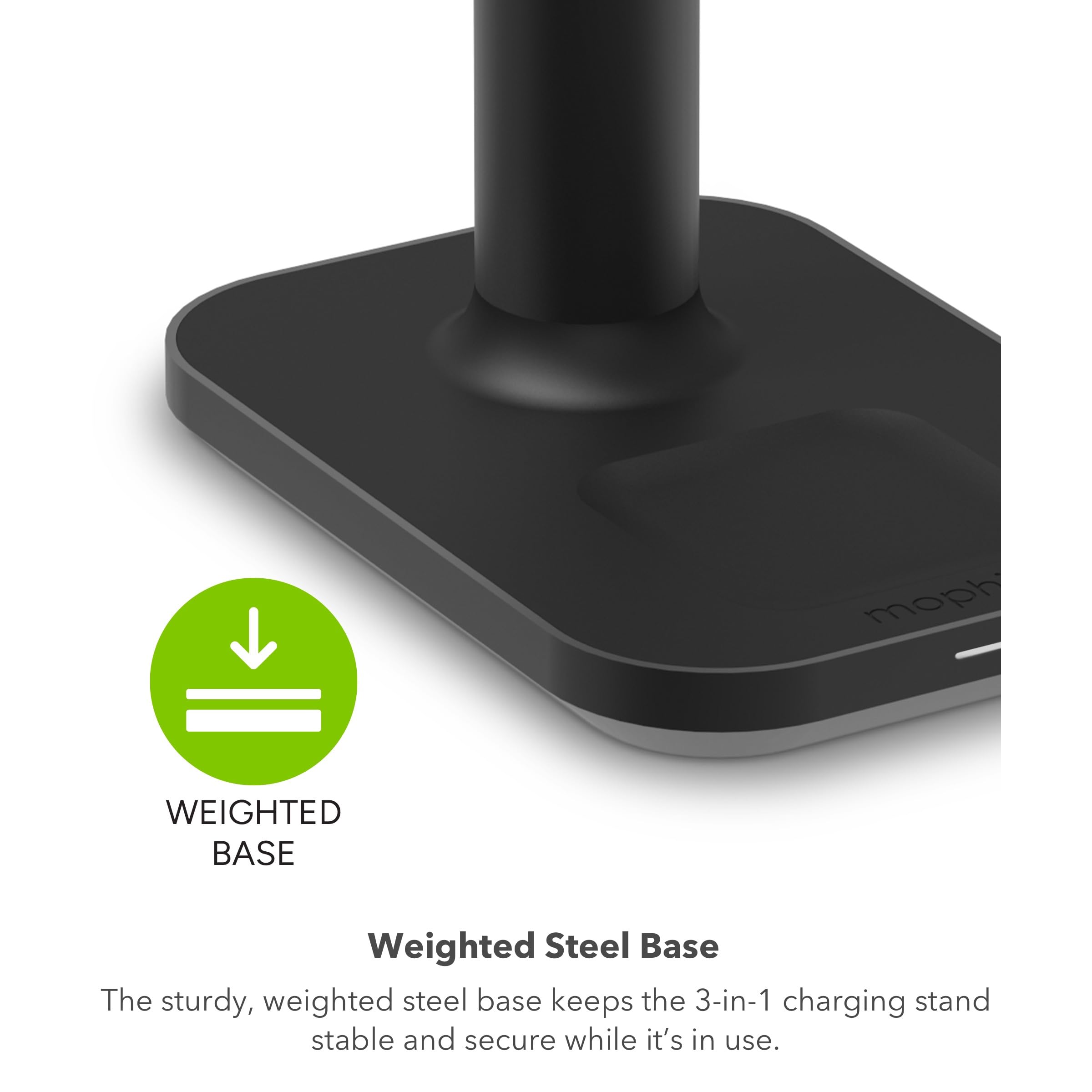Foto 8 pulgar | Soporte De Carga Mophie Magsafe 3 En 1 Para Iphone Y Apple Watch - Venta Internacional.