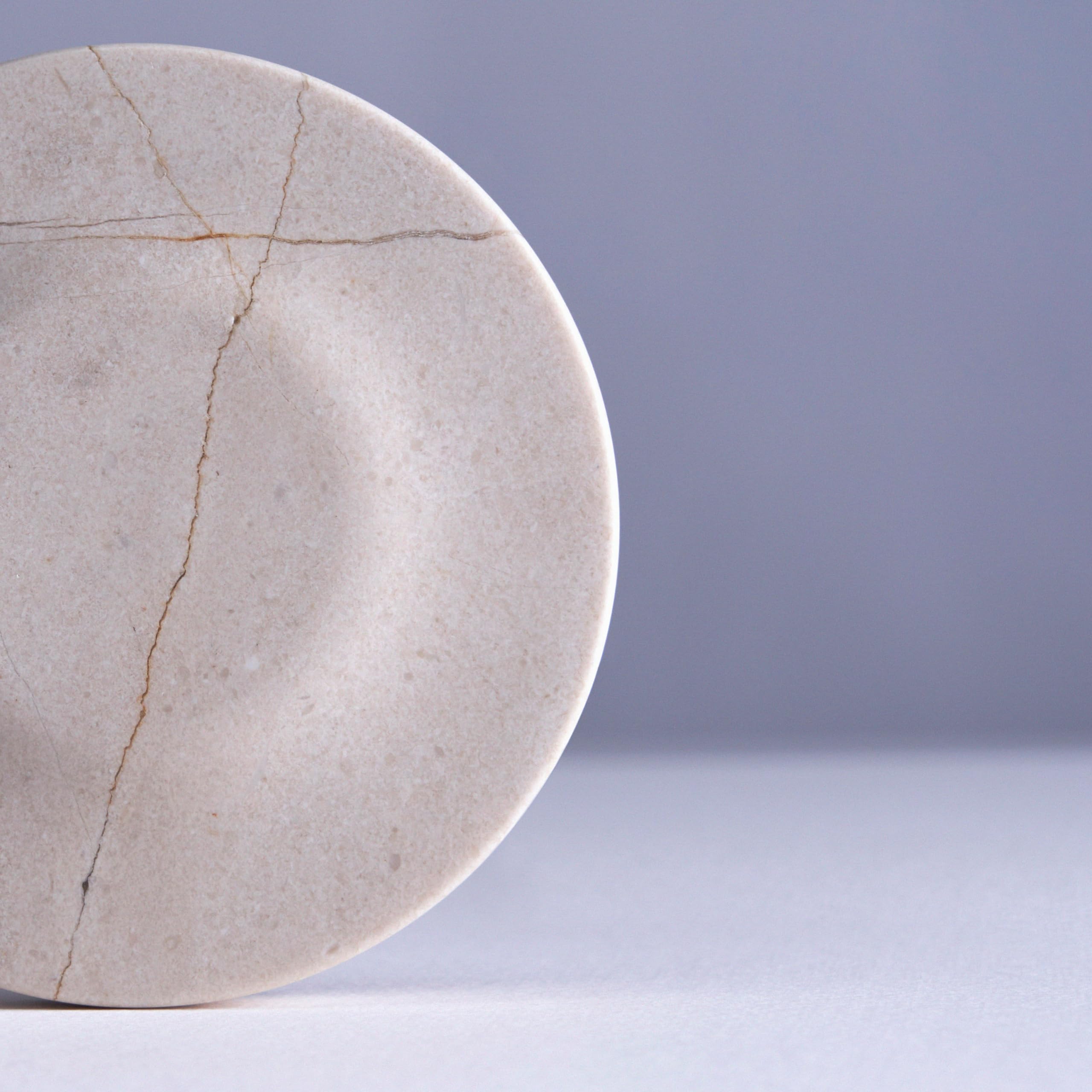 Foto 8 pulgar | Cargador Inalámbrico Einova Classic Stone Marble Cream Marble - Venta Internacional.