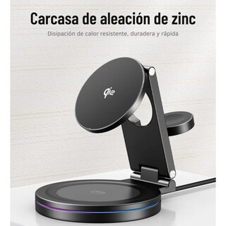 Foto 2 | Cargador Inalámbrico Mr. Gadgets 15 W